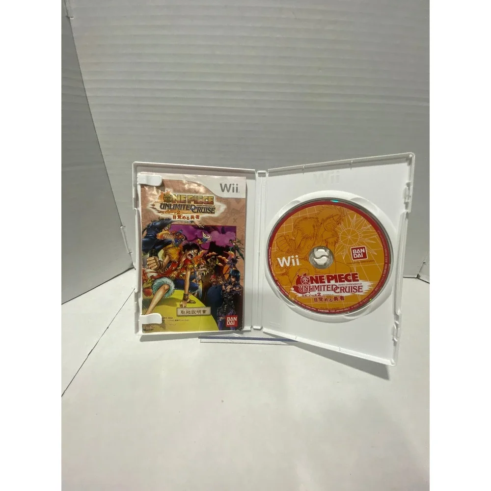 Bandai One Piece Unlimited Cruise Episode 2 Wii NTSC-J Japan Import Excellent